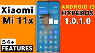 Xiaomi Mi 11x HyperOS 1.0.1.0 Update | 54+ Hidden Features | Mi 11x Android 14 Update #mi11x