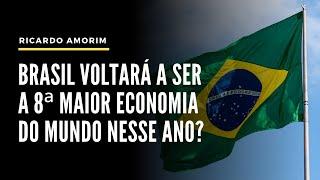 Brasil voltará a ser a 8ª maior economia do mundo nesse ano?