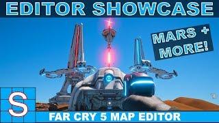 SPACE MAPS | Far Cry 5 Map Editor Showcase | Lost on Mars DLC + New Vietnam Ai