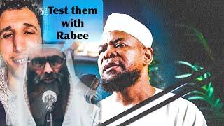 Shaykh Abu Usamah Refutes the doubt of testing people with Shaykh Rabee!