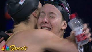 Team USA breaks yet another WORLD RECORD with 4x200m relay crown in Budapest | NBC Sports