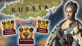 I Formed A NEW CULTURE GROUP And Became THIRD ROME As RUSSIA In EU4