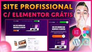 Como Criar SITE PROFISSIONAL Do ZERO Com WORDPRESS e ELEMENTOR FREE (ATUALIZADO 2024)