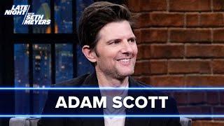 Adam Scott Had to Reassure His Severance Co-Stars He Wasn't Doing Cocaine