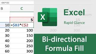 Relative vs Absolute vs Mixed Cell Referencing