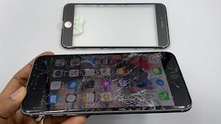 Restoration Destroyed iPhone 6+ | iPhone 6+ crack screen repair 4K