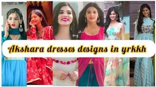 akshu (pranali)kurti designs in yrkkh ||inspired dresses akshara in yeh rishta kya kehlata hai#yrkkh