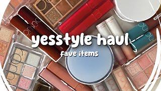 unboxing yesstyle k-beauty makeup faves from romand ~ aesthetic haul 2023 