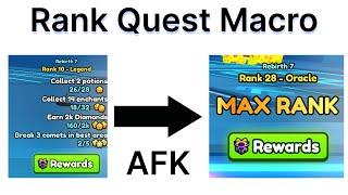 Pet Simulator 99 | RankQuestMacro | Afk Ranks