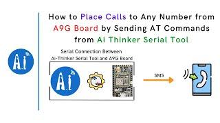 How to Place Calls from A9G Board by Sending AT Commands from Ai Thinker Serial Tool | GSM | GPRS |