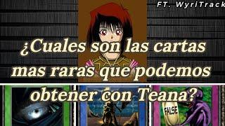 Las cartas mas raras que podemos obtener con Teana en Yu-Gi-Oh! Forbidden Memories | #wyritrack #ps1