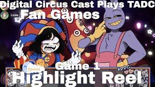 Digital Cicus Cast Plays TADC Fan Games Best Moments  [GAME 1]