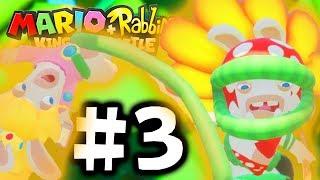 Mario + Rabbids Kingdom Battle Episode 3 - PIRABBID PLANT BOSS! (Mario Rabbids Kingdom Battle)