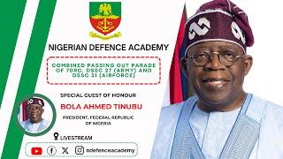 NIGERIAN DEFENCE ACADEMY COMBINED PASSING OUT PARADE OF 70RC, DSSC 7 (ARMY) AND DSSC 31 (AIRFORCE)