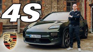 Der neue PORSCHE MACAN 4S: Vollelektrisch für Familie, Abenteuer und Rennstrecke!