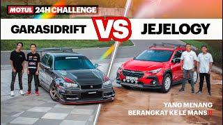 JEJELOGY VS GARASI DRIFT REBUTAN NONTON 24 HOURS OF LE MANS | Motul24HChallenge