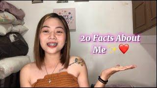 20 FACTS ABOUT ME  | First Vlog