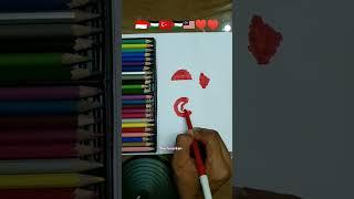 All Nation ️️  #draw #drawing #drawingtutorial #tutorial #trend #viral #shorts#fyp #video#flag