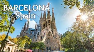  BARCELONA Walking Tour | Spain | 4K HDR 60fps