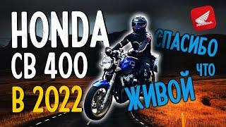 Обзор первосезонника HONDA CB400 VTEC 3 в 2022 году! Плюсы и минусы