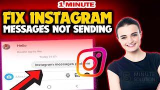 Fix instagram messages not sending 2024 (Quick & Easy)