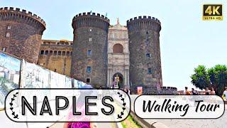 Naples Italy Walking Tour in 4K (June 2024)