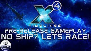 X4 7.0 Timelines No ship? Let's Race!️ Pre-release Gameplay