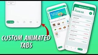 Animated Custom Tabs - ALL in 1 delivery App (upgraded to Ionic)