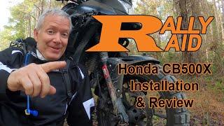 Installation and Review of the Rally Raid Suspension on the Honda CB500X