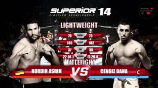 Superior FC 14 - Fight 10 - Titelkampf im Leichtgewicht Nordin Asrih VS Cengiz Dana