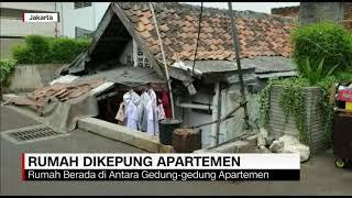 Penampakan Rumah Tua yang Dikepung Apartemen Mewah