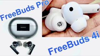 Huawei FreeBuds Pro Vs FreeBuds 4i: Huawei ANC Earbuds battle.