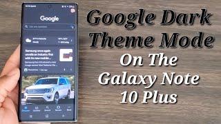 Google Android Dark Theme Mode Available For Android 10 And IOS