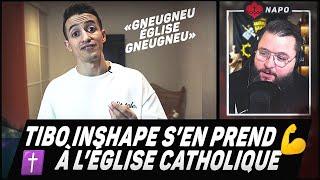 Tibo Inshape attaque l'Église catholique en vidéo