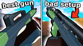 The BEST GUNS With The WORST ATTACHMENTS in Phantom Forces..