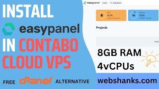 How to Install Easypanel on Contabo Cloud VPS with Ubuntu 22.04 LTS