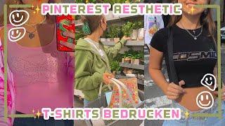 PINTEREST AESTHETIC T-SHIRT DIY