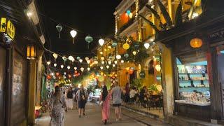 Hoi An Vietnam  Night Walk through Ancient Old Town with its Lovely Lanterns in 2023