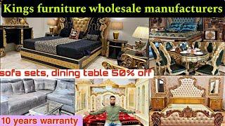 Hyderabad Furniture Market| wedding special Cots, Dining Table, Sofa set  #furnituremanufacture