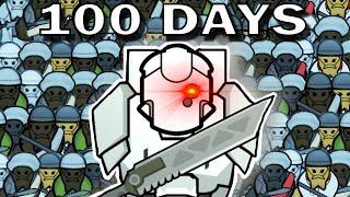 Can I Survive 100 DAYS of Furry Onslaught in RIMWORLD?