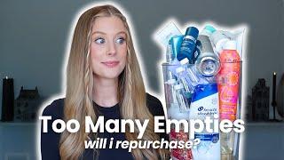 Beauty Empties 2024! Haircare, Skincare, & Bodycare Products I've Used Up