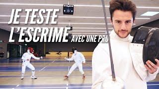 Combattre une championne d'Europe Junior d'Escrime | Challenge Accepted