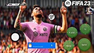 FIFA 14 MOD FIFA 23 ANDROID OFFLINE Best Graphics HD Mobile V3 AL NASER VS ETIHAD RONALDO VS BENZIMA