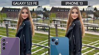 Samsung Galaxy S23 FE 5G Vs iPhone 13 Camera Test Comparison