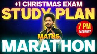 +1 Maths Christmas Exam Study Plan + Maths Marathon | Exam Winner Plus One