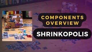 Gamefound Preview: Shrinkopolis Components Overview | DaniCha