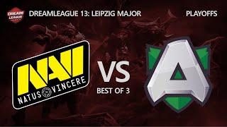 Alliance vs Natus Vincere Game 3 (BO3) | DreamLeague Leipzig Major Upper Bracket