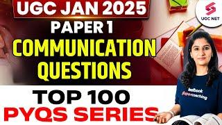 Communication UGC NET Paper 1 PYQ | Complete UGC NET Paper 1 Communication By Tulika Ma'am