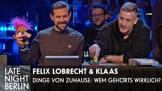 Felix Lobrecht bringt Dinge von zuhause mit: Gehört's ihm wirklich? | Late Night Berlin | ProSieben