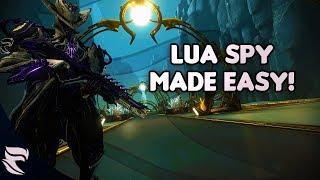 Warframe: How to EASILY complete Lua spy missions!